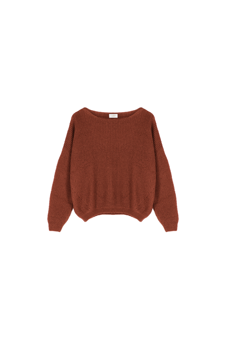 Juliette Terra Cotta Pullover