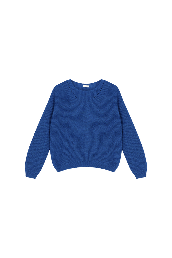 Colette Evening Bleu Pull Mohair