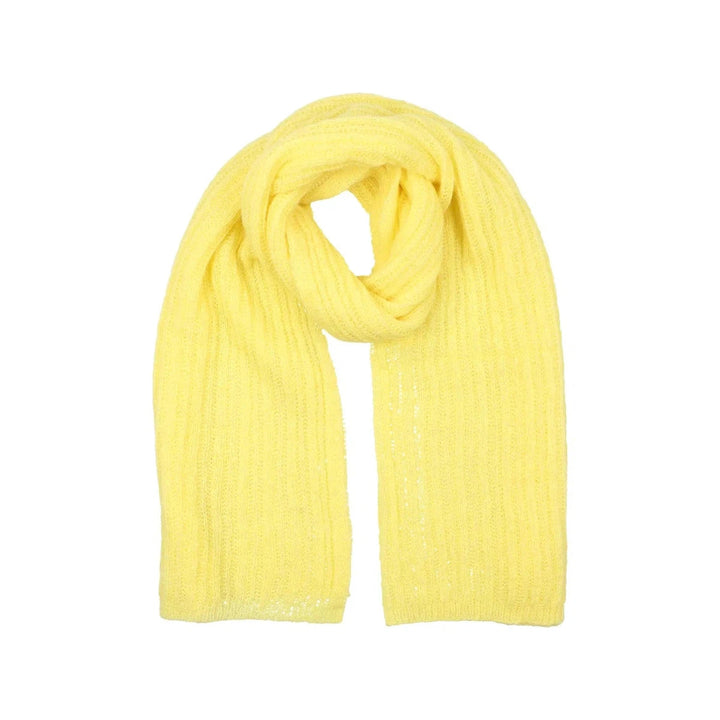 Charlotte Squeeze Lemon Sjaal mohair