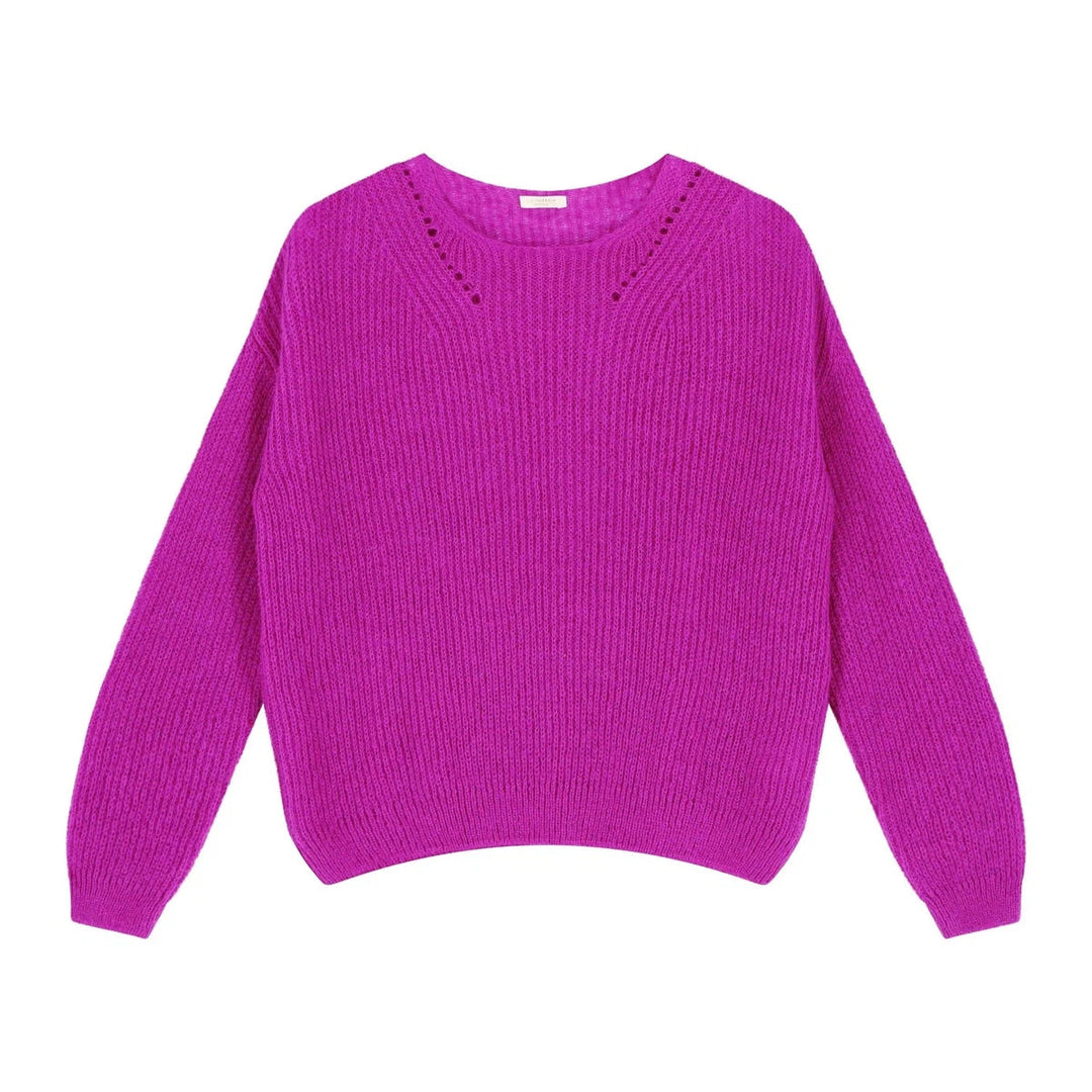 Colette Fuschia Pull Mohair