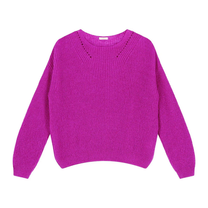 Colette Fuschia Pull Mohair