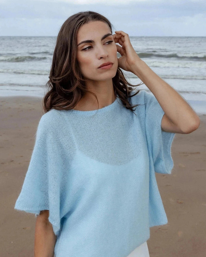 Leonie Azure Ocean Sweatshirt