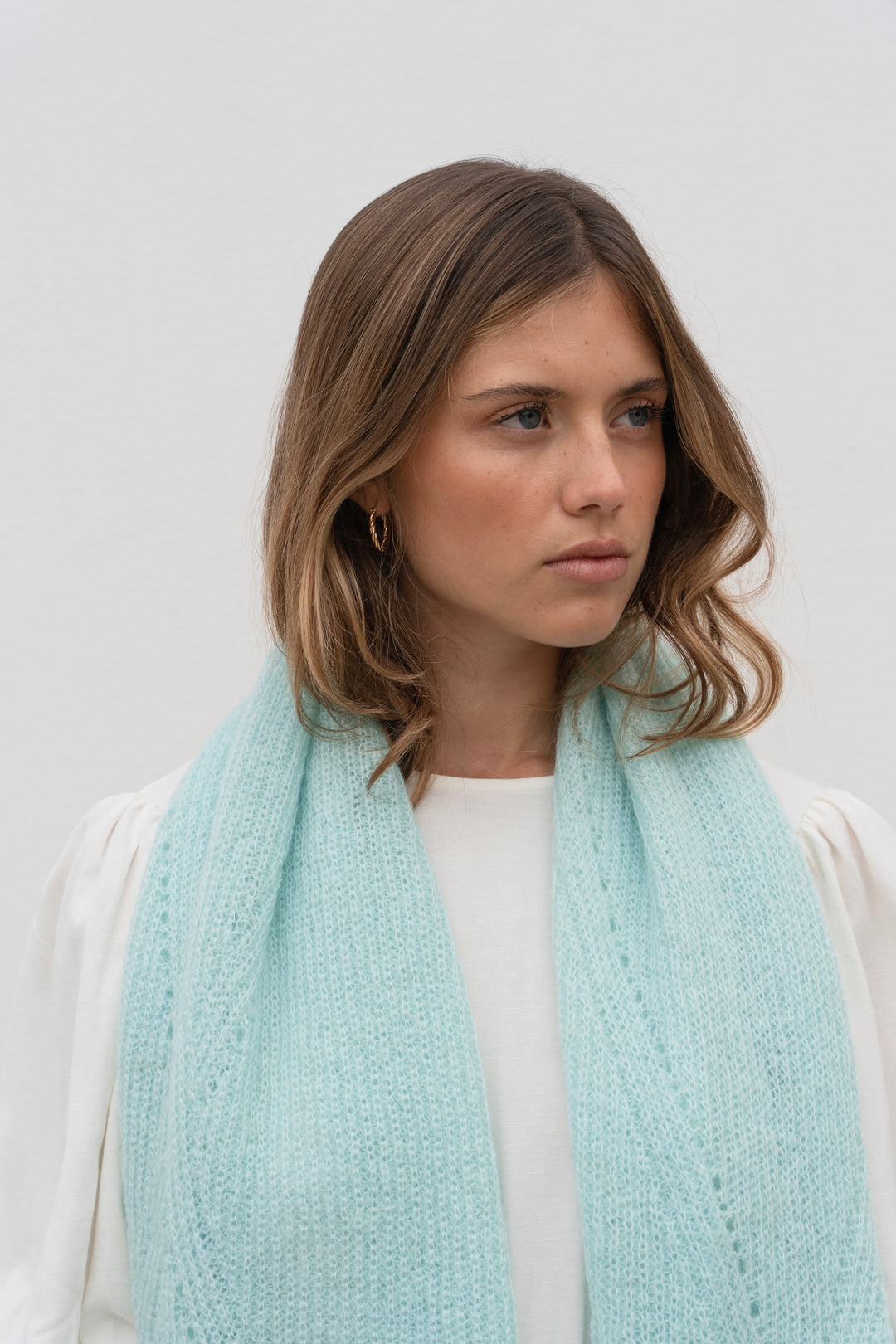 Jille Aqua Green Scarf