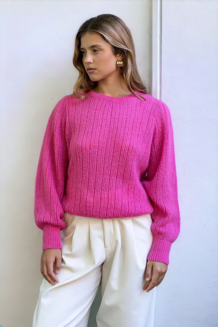 Noemie Peacock Pink Pullover